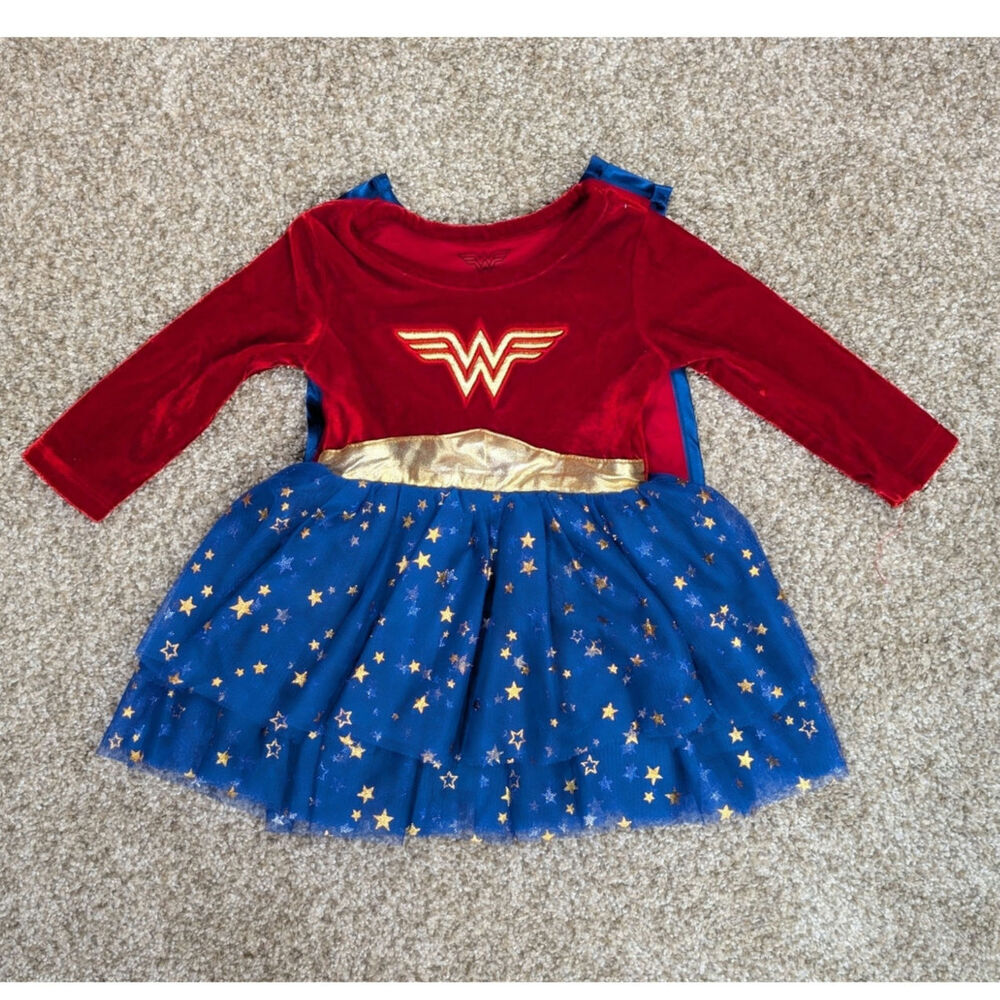 DC Comics Wonder Woman baby costume dress size 6 months